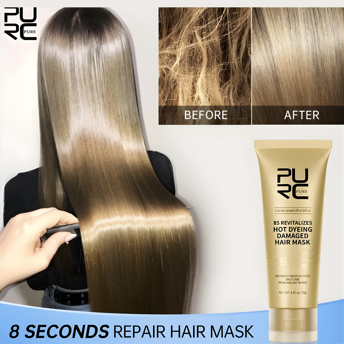 Keratina Para el Cabello - Adios Esponjado